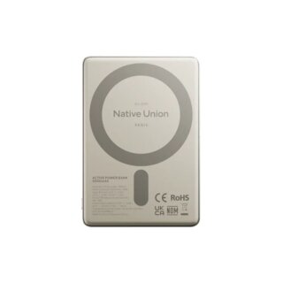 Native Union Active Magnetic MagSafe Powerbank 5000mAh külső akkumulátor - szürke
