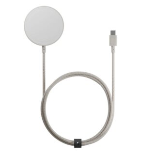 Native Union Rise Solo Qi2 MagSafe töltő kábel kitámasztóval - bézs