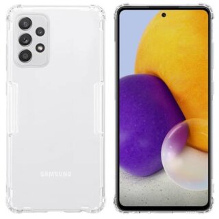 Nillkin Nature Samsung Galaxy A72 kemény hátlap tok - átlátszó