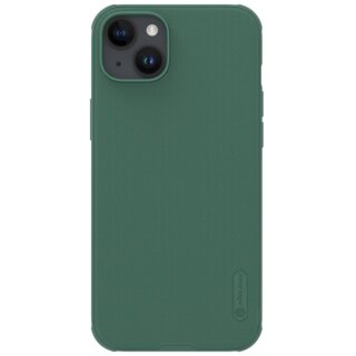 Nillkin Super Shield Pro iPhone 14 Plus / 15 Plus ütésálló kemény hátlap tok - zöld