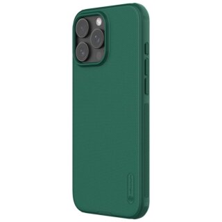 Nillkin Super Shield Pro iPhone 16 Pro Max ütésálló kemény hátlap tok - zöld
