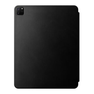 Nomad Leather Folio iPad Pro 12,9" (2022/2021/2020/2018) / Air 13" (2025/2024) kinyitható bőr tok - fekete