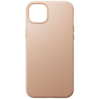 Nomad Modern Leather MagSafe iPhone 14 Plus bőr hátlap tok - rózsaszín