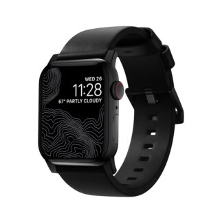 Nomad Modern Apple Watch 42mm / 41mm / 40mm / 38mm bőr szíj - barna