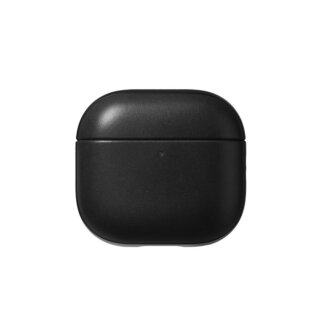 Nomad Modern Leather Apple Airpods 4 bőr tok - fekete