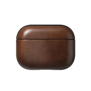 Nomad Modern Leather Apple Airpods Pro 3 Horween bőr tok - barna