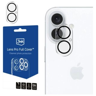 3mk Lens Pro Full Cover iPhone 17 kamerasziget lencsevédő üvegfólia