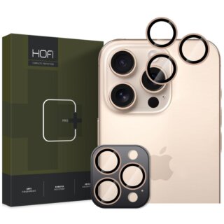 Hofi Camring Pro+ iPhone 16 Pro / 16 Pro Max lencsevédő üvegfólia - sivatag titán