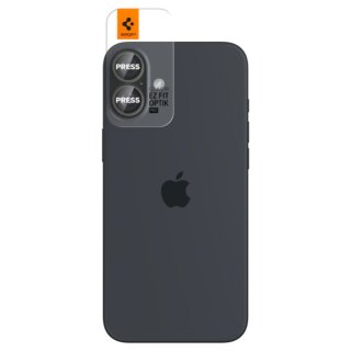 Spigen Optik Pro Glas.TR iPhone 16 / 16 Plus kamera lencsevédő üvegfólia - 2db - átlátszó
