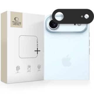 iKi Camalloy Fit+ iPhone 17 Air kamerasziget védő keret - fekete