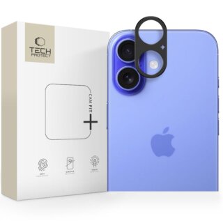 iKi Camalloy Fit+ iPhone 17 kamerasziget védő keret - fekete