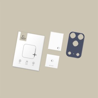 iKi Camalloy Fit+ iPhone 17 Pro kamerasziget védő keret - kék