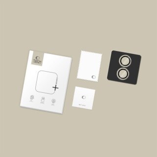 iKi Camring Fit+ iPhone 17 kamera lencsevédő üvegfólia - átlátszó