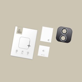 iKi Camring Fit+ iPhone 17 kamera lencsevédő üvegfólia - kék