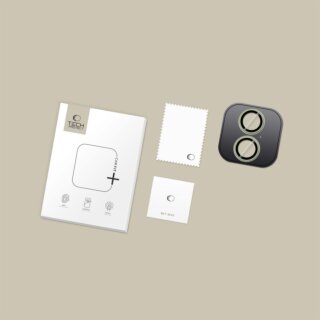 iKi Camring Fit+ iPhone 17 kamera lencsevédő üvegfólia - zöld