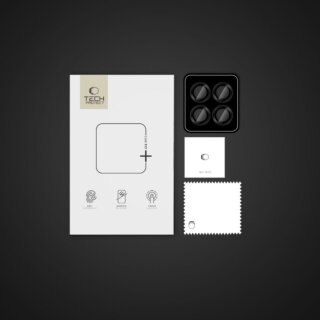 iKi Camring Pro+ Xiaomi Redmi Note 14 Pro 5G / Poco X7 5G kamera lencsevédő üvegfólia - fekete