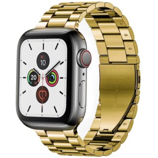 Bizon Strap Watch Aura Apple Watch 42mm / 41mm / 40mm / 38mm fém szíj - arany