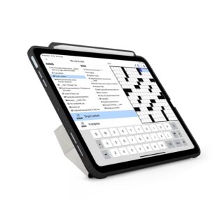 Pipetto Origami No3 Pencil iPad Air 13" (2025/2024) kinyitható tok ceruzatartóval - fekete