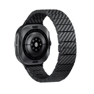 Pitaka Carbon Samsung Galaxy Watch / Ultra carbon szíj - fekete