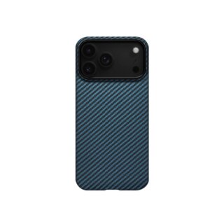 Pitaka Ultra-Slim iPhone 17 Pro aramid hátlap tok - kék