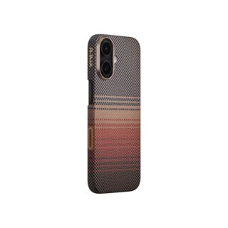 Pitaka Ultra-Slim iPhone 17 aramid hátlap tok - Sunset
