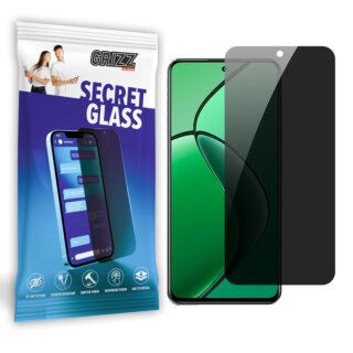 GrizzGlass SecretGlass Privacy Realme 13 4G betekintésgátló kijelzővédő üvegfólia