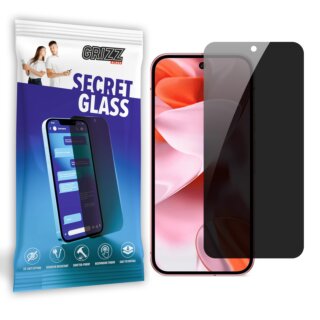 GrizzGlass SecretGlass Privacy Google Pixel 9 betekintésgátló kijelzővédő üvegfólia