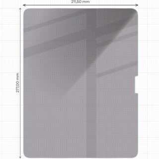 Bizon Glass Tab Clear Shadow iPad Air 13" (2024) betekintésgátló kijelzővédő üvegfólia - 2db