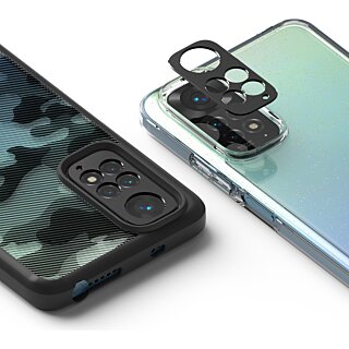 Ringke Camera Styling Redmi Note 11 rozsdamentes acél lencsevédő - fekete