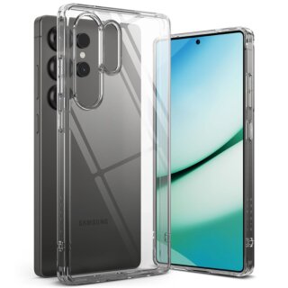 Ringke Fusion Samsung Galaxy S25 Ultra ütésálló szilikon hátlap tok - átlátszó