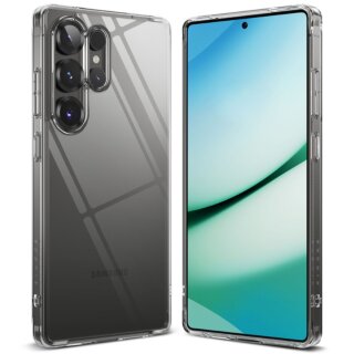 Ringke Fusion Samsung Galaxy S25 Ultra ütésálló szilikon hátlap tok - átlátszó