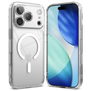 Ringke Fusion Magnetic MagSafe iPhone 17 Pro Max szilikon hátlap tok - átlátszó