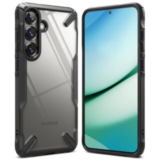 Ringke Fusion X Samsung Galaxy S25+ Plus kemény hátlap tok - fekete