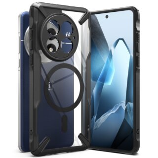 Ringke Fusion X Magnetic MagSafe OnePlus 13 kemény hátlap tok - fekete