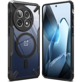 Ringke Fusion X Magnetic MagSafe OnePlus 13 kemény hátlap tok - fekete