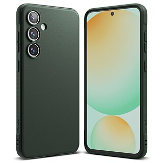 Ringke Onyx Samsung Galaxy S24 FE ütésálló szilikon hátlap tok - zöld