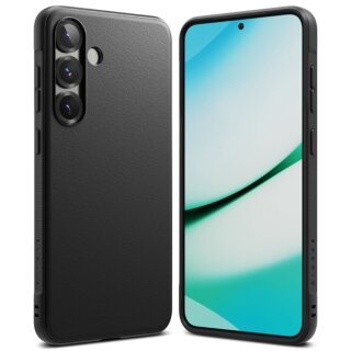 Ringke Onyx Samsung Galaxy S25 ütésálló szilikon hátlap tok - fekete