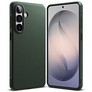 Ringke Onyx Samsung Galaxy S26 ütésálló szilikon hátlap tok - zöld