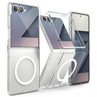 Ringke Slim Magnetic MagSafe Samsung Galaxy Z Flip 7 kemény hátlap tok - fekete