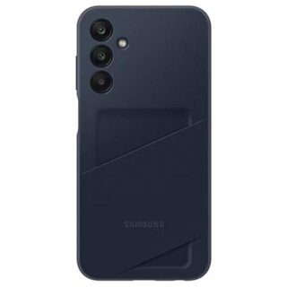 Samsung EF-OA256TBEGWW Samsung Galaxy A25 5G szilikon hátlap tok kártyatartóval - kék