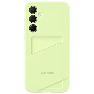 Samsung EF-OA356TMEGWW Samsung Galaxy A35 5G szilikon hátlap tok kártyatartóval - sárga