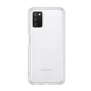 Samsung EF-QA038TT Samsung Galaxy A03s szilikon hátlap tok - átlátszó