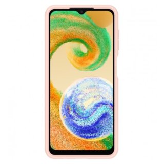 Samsung EF-OA047TZEGWW Samsung Galaxy A04s szilikon hátlap tok kártyatartóval - rózsaszín