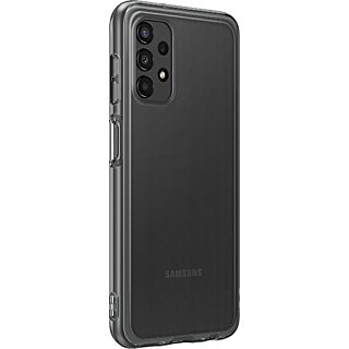 Samsung EF-QA135TB Samsung Galaxy A13 LTE szilikon hátlap tok - fekete