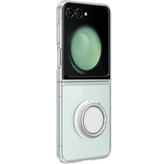 Samsung EF-XF731CTEGWW Samsung Galaxy Z Flip 5 kemény hátlap tok kitámasztóval - átlátszó