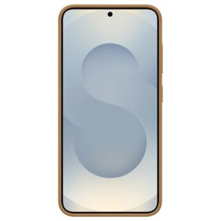 Samsung Kindsuit Samsung Galaxy S25+ Plus bőr hátlap tok - arany