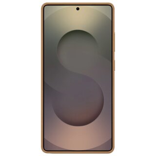 Samsung Kindsuit Samsung Galaxy S25 Ultra bőr hátlap tok - arany