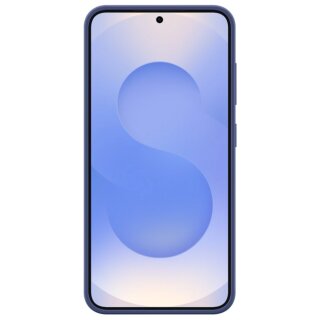 Samsung Silicone Samsung Galaxy S25 szilikon hátlap tok - sötétkék