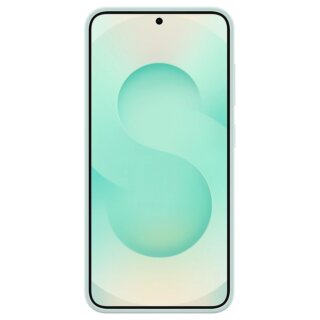 Samsung Silicone Samsung Galaxy S25 szilikon hátlap tok - zöld