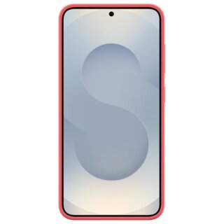 Samsung Silicone Samsung Galaxy S25+ Plus szilikon hátlap tok - piros